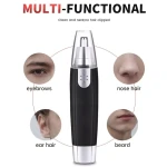 Nose and ear hair shaving machine