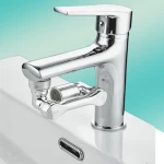 One piece of faucet extender