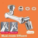 One piece of faucet extender