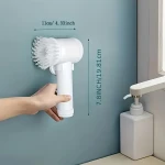 Rotating electric cleaning brush for cleaning