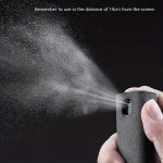 Microfiber screen cleaner