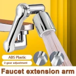 One piece of faucet extender