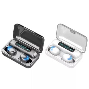 F9 waterproof bluetooth headset works on all mobile phones