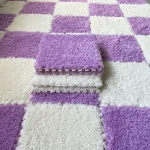 6 pieces mosaic rug for bedroom