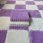 6 pieces mosaic rug for bedroom