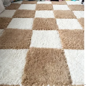 6 pieces mosaic rug for bedroom